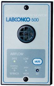 Labconco 500 fume hood monitor